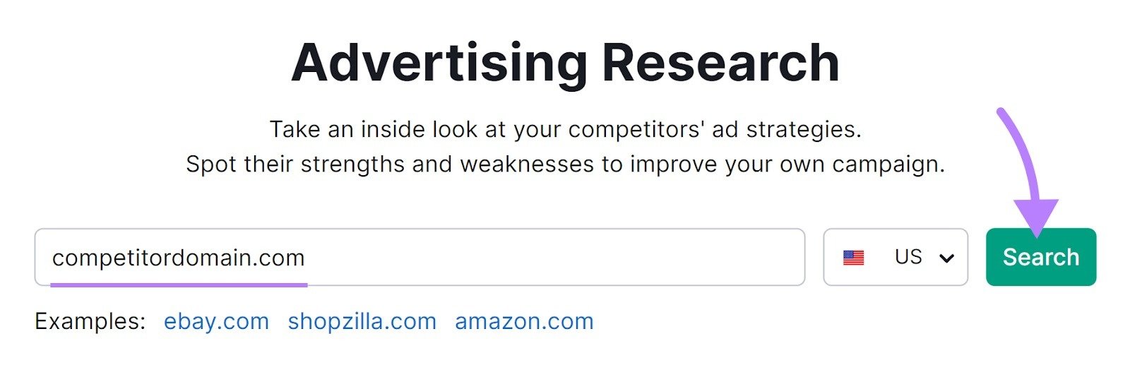 Advertising Research search