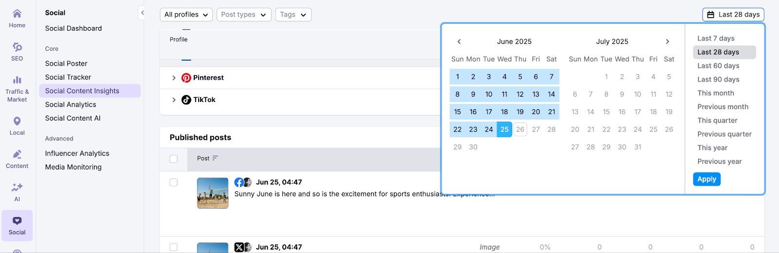Social Content Insights image 3